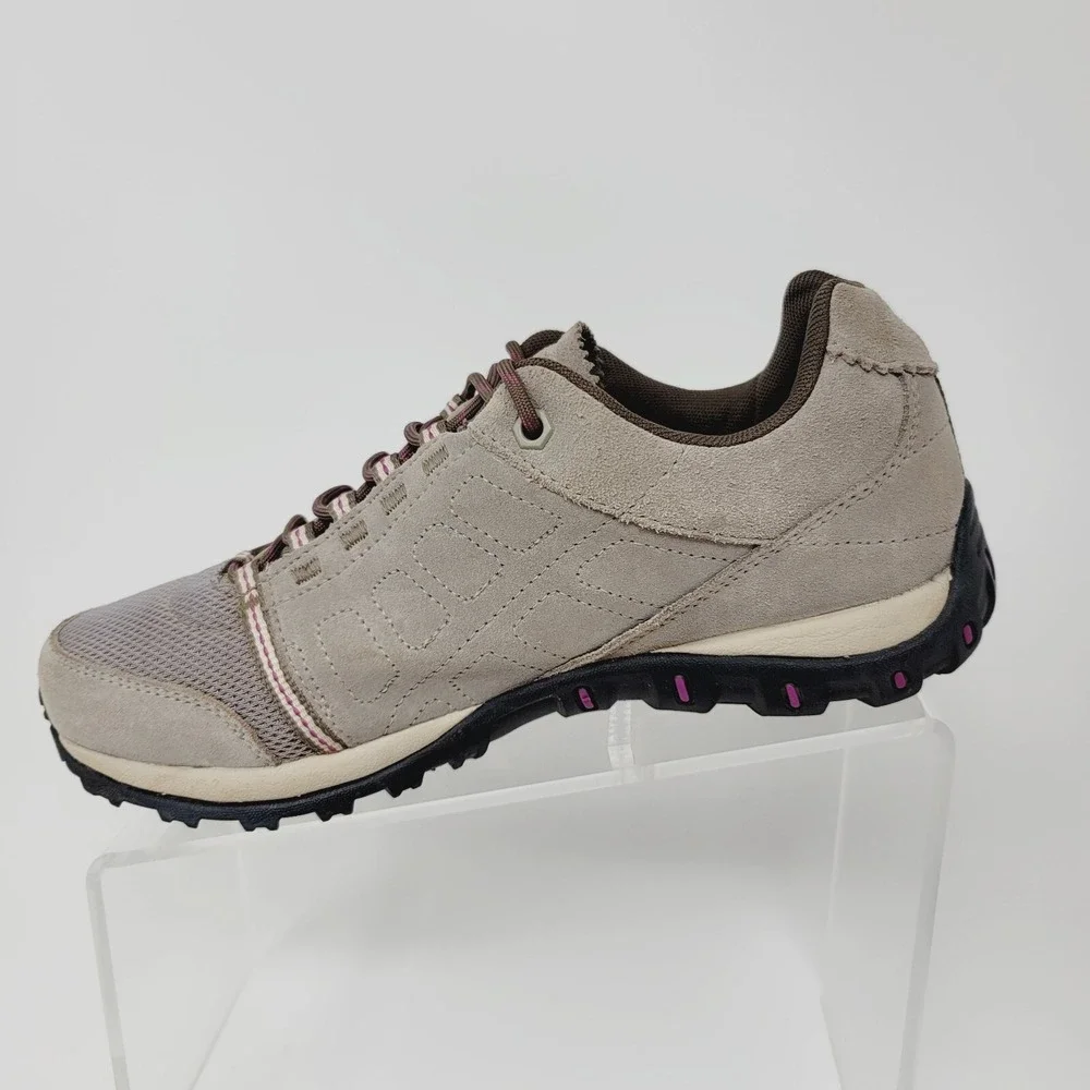 Columbia Shoes Womens Sz 8.5 M Yama II Hiking Trail Gray TechLite Omni Grip